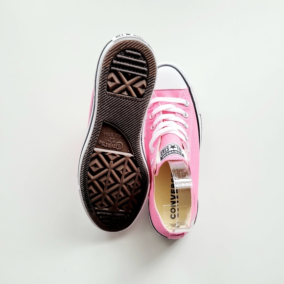 Converse CTAS OX Pink White Black Women's 5 - Picture 5 of 6
